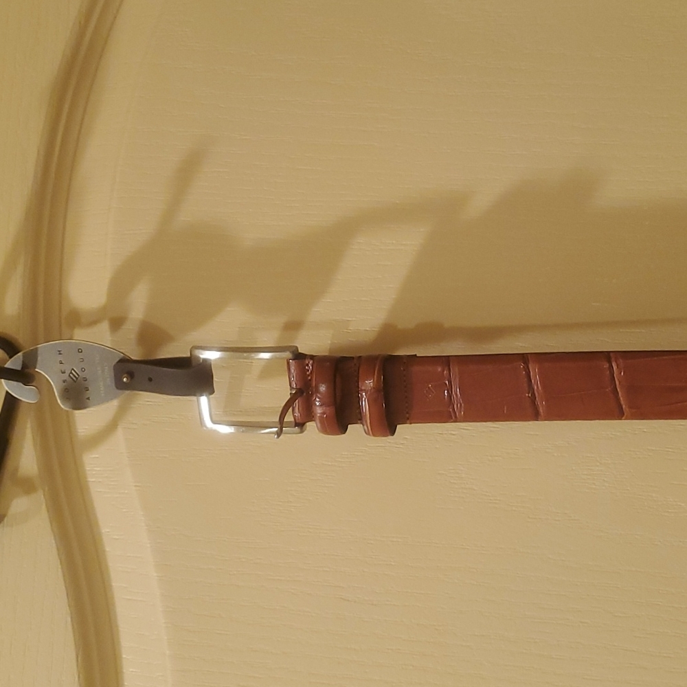 36 Joseph Abboud Leather Belt